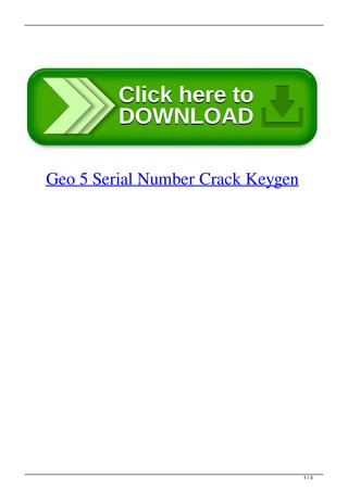 geo5 software download with crack